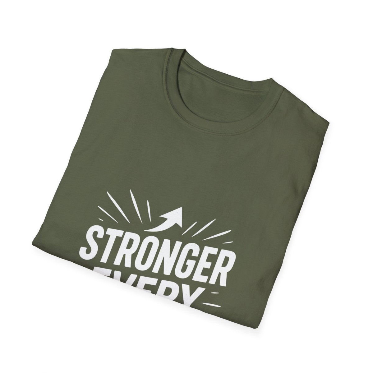 Stronger Every Day | Growth Mindset Tee - Positivity Prints