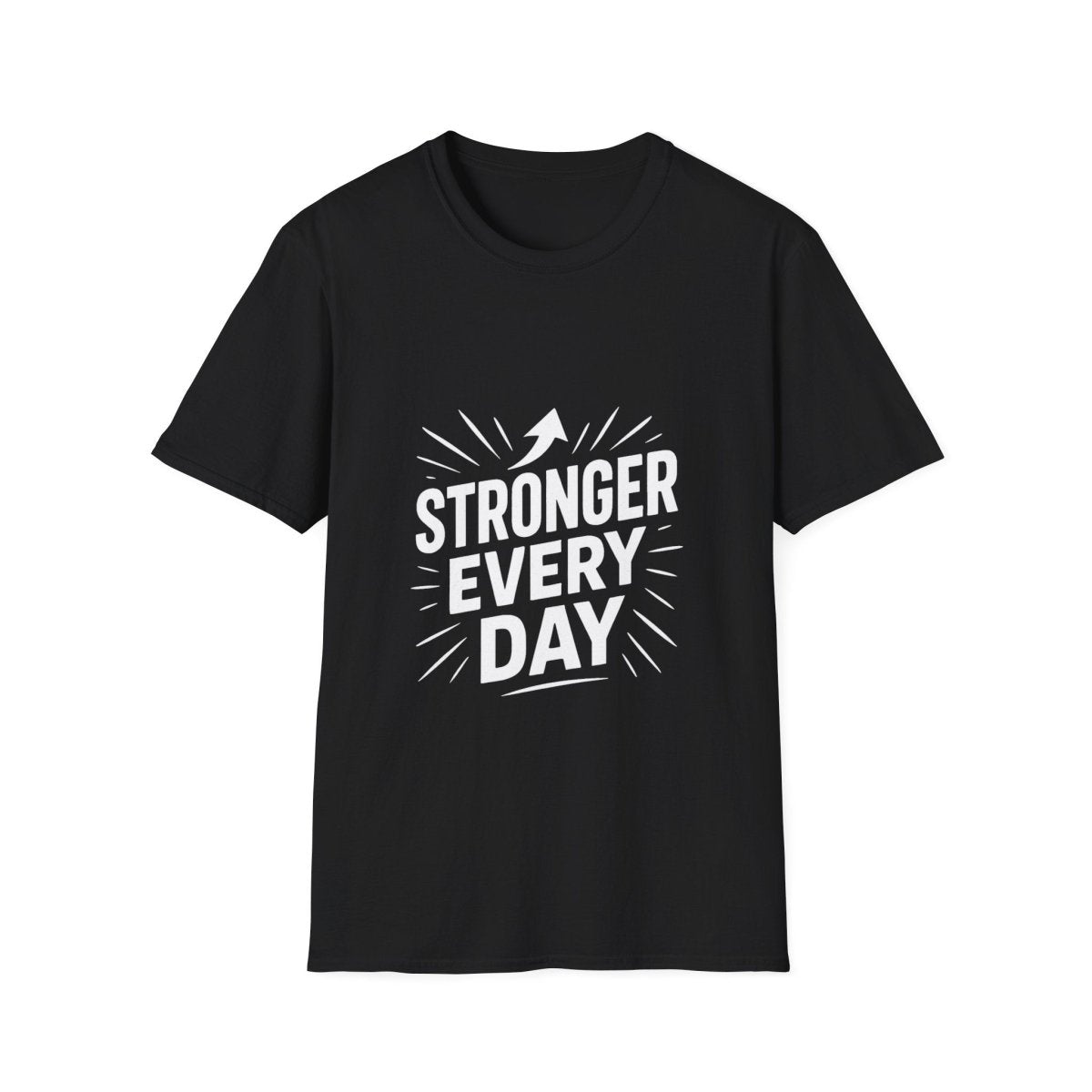 Stronger Every Day | Growth Mindset Tee - Positivity Prints