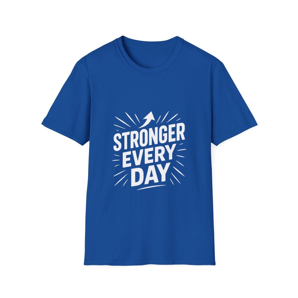 Stronger Every Day | Growth Mindset Tee - Positivity Prints