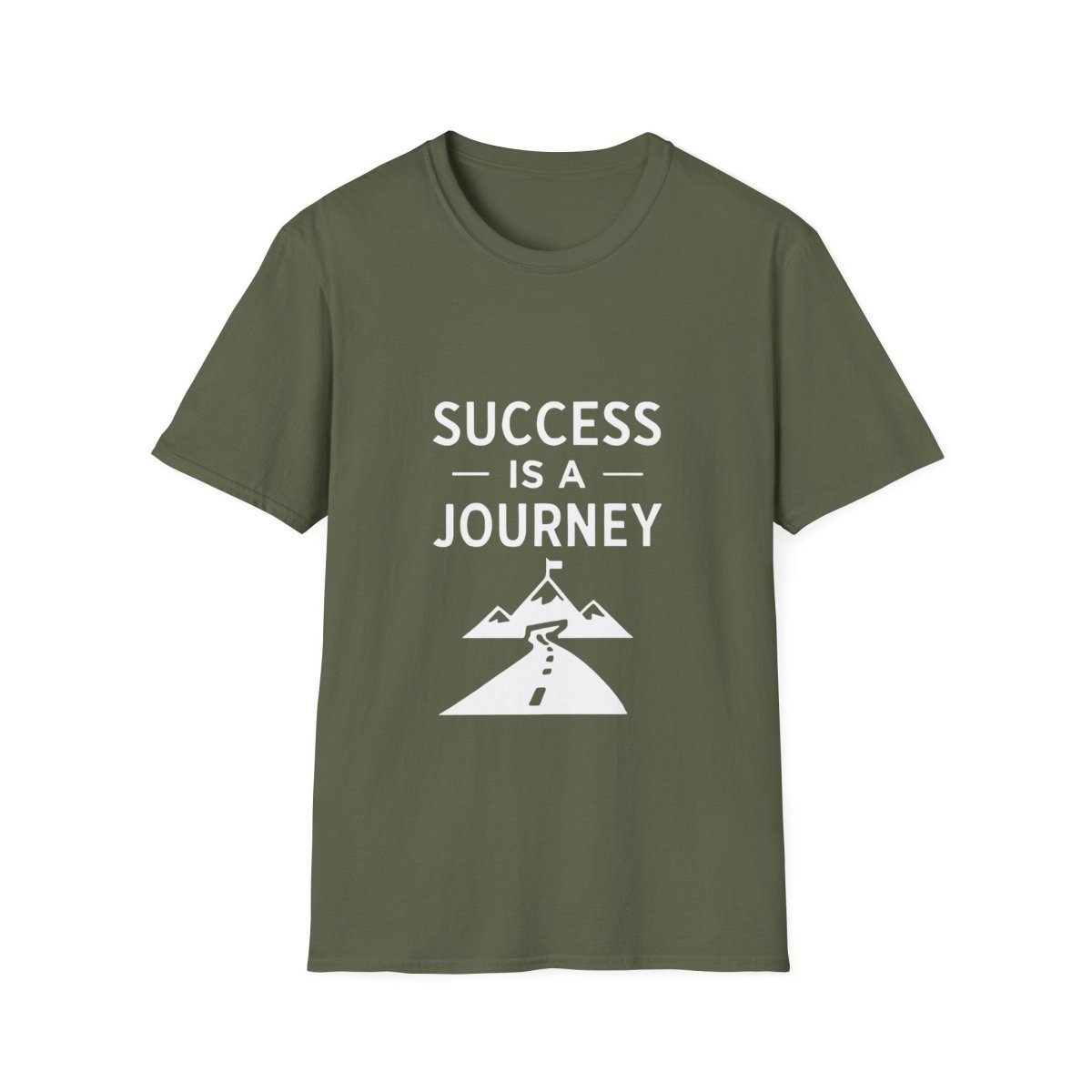 Success Is A Journey | Growth Mindset Tee - Positivity Prints