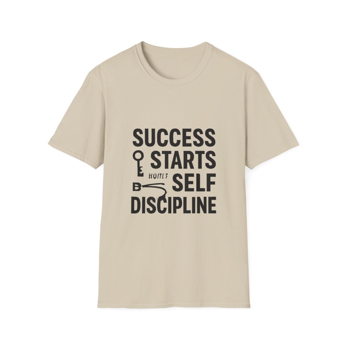 Success Starts With Discipline | Success Mindset Tee - Positivity Prints