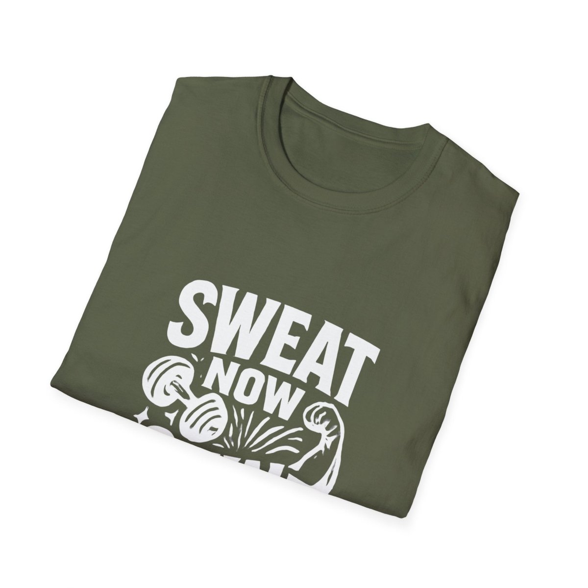 Sweat Now Shine Later | Gym Motivation Tee - Positivity Prints