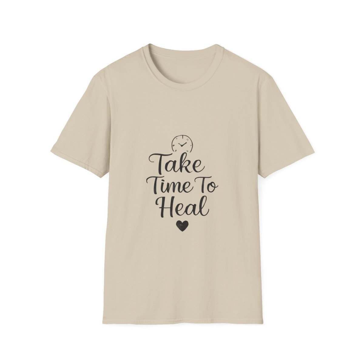 Take Time To Heal | Mental Health Tee - Positivity Prints
