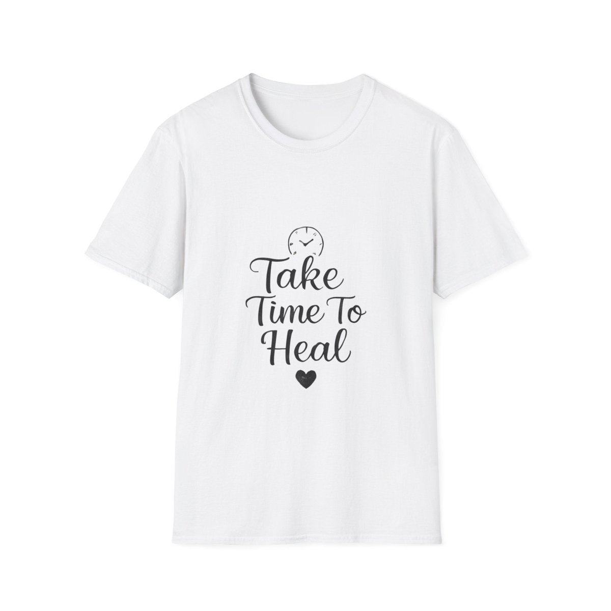 Take Time To Heal | Mental Health Tee - Positivity Prints