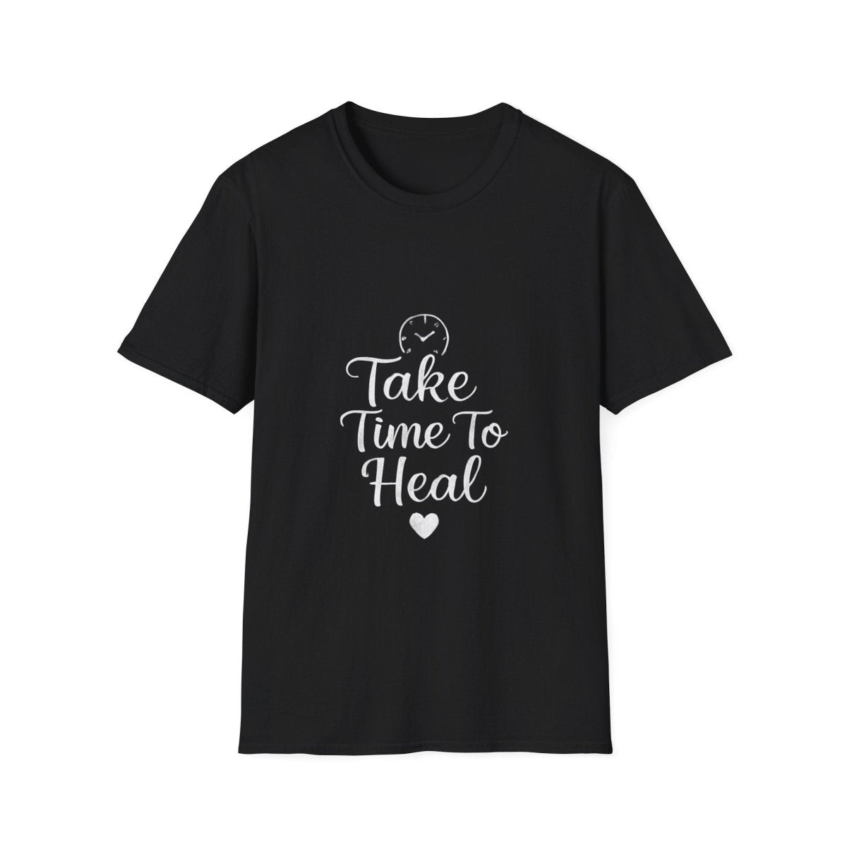 Take Time To Heal | Mental Health Tee - Positivity Prints