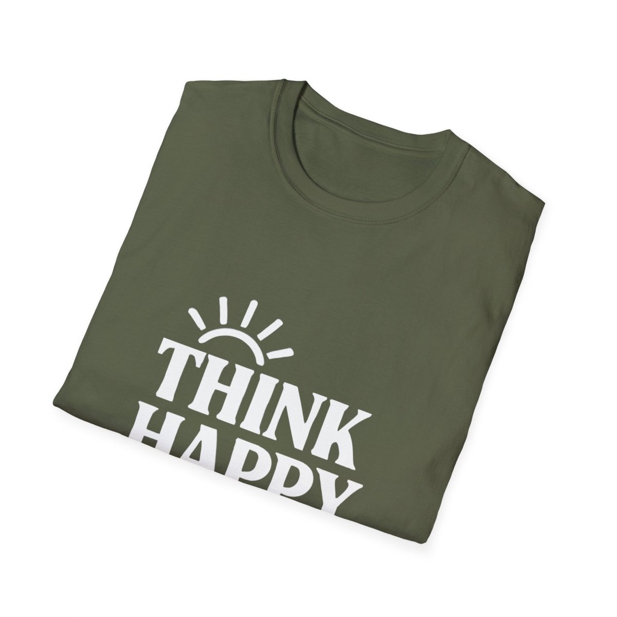 Think Happy Be Happy | Positive Mindset Tee - Positivity Prints