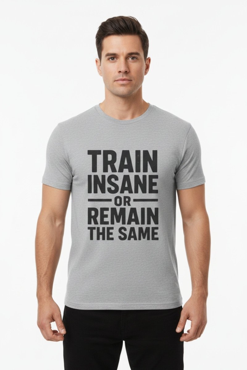 Train Insane | Gym Motivation Tee - Positivity Prints