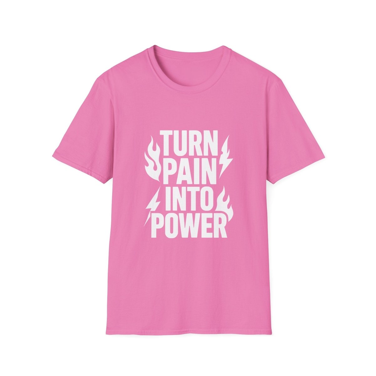 Turn Pain Into Power | Mental Strength Tee - Positivity Prints
