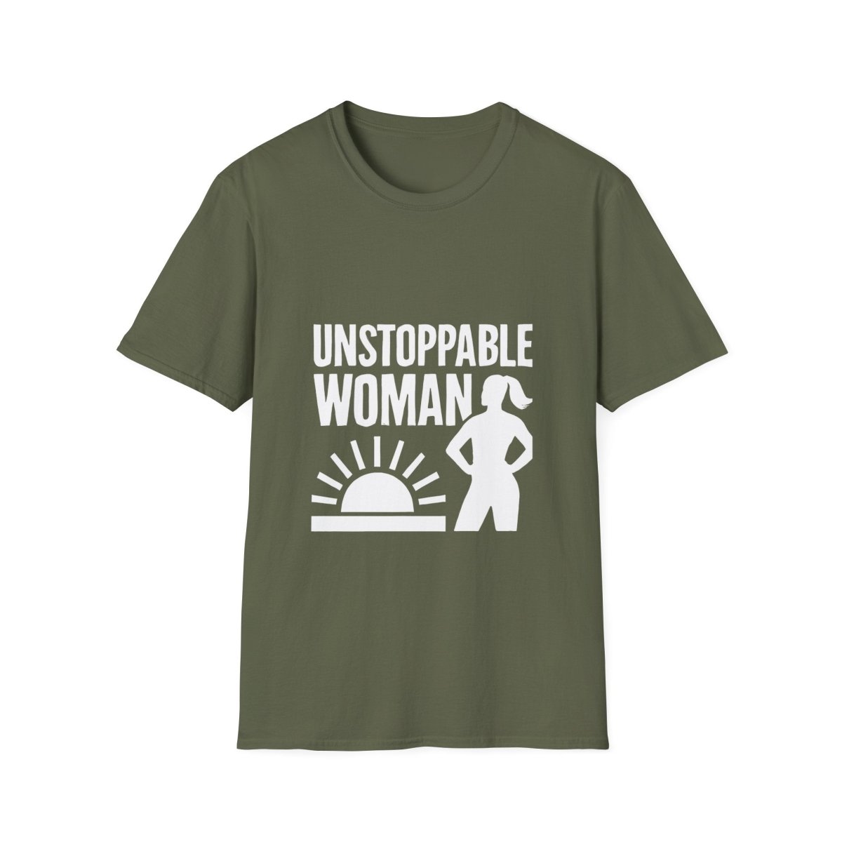 Unstoppable Woman | Women Empowerment Tee - Positivity Prints