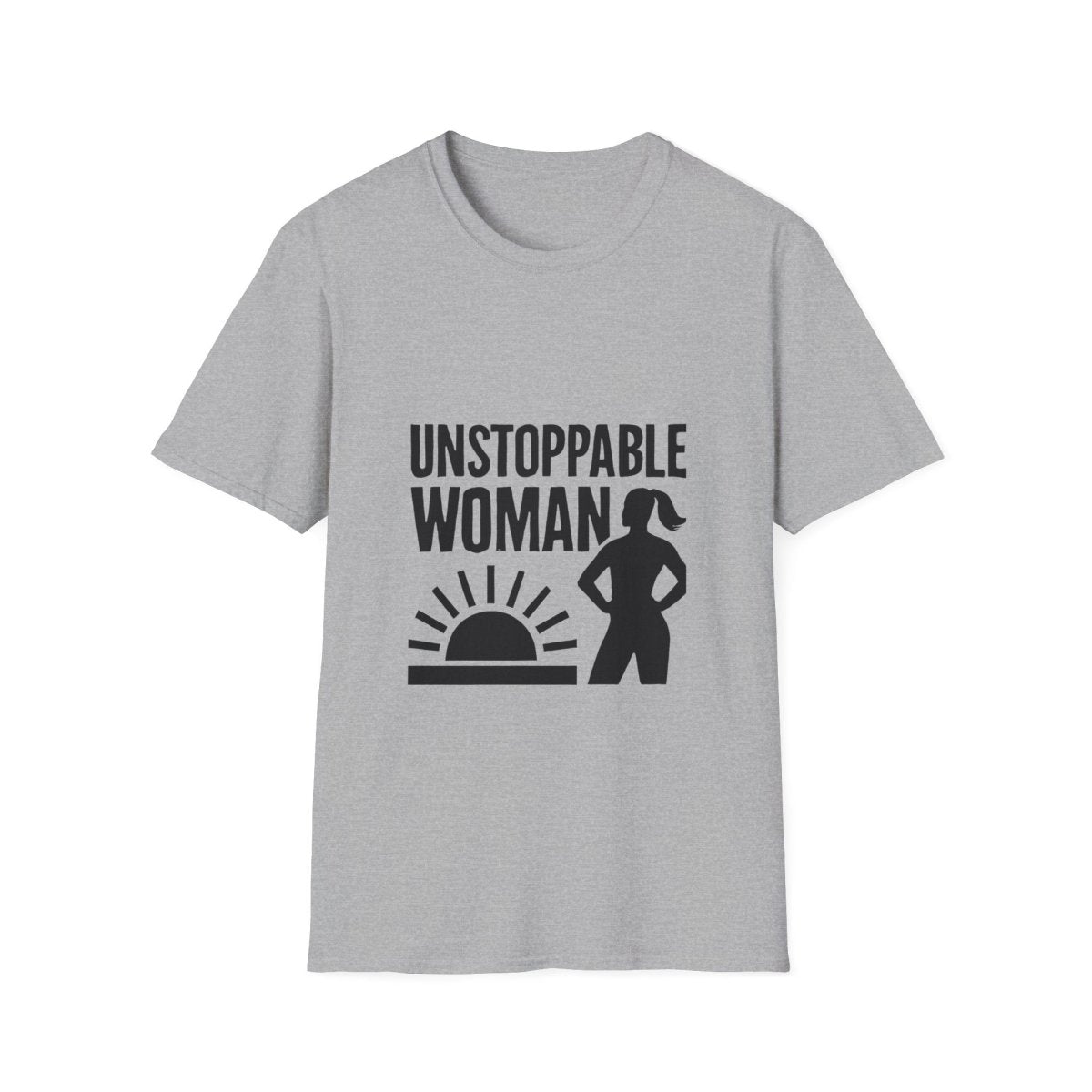 Unstoppable Woman | Women Empowerment Tee - Positivity Prints