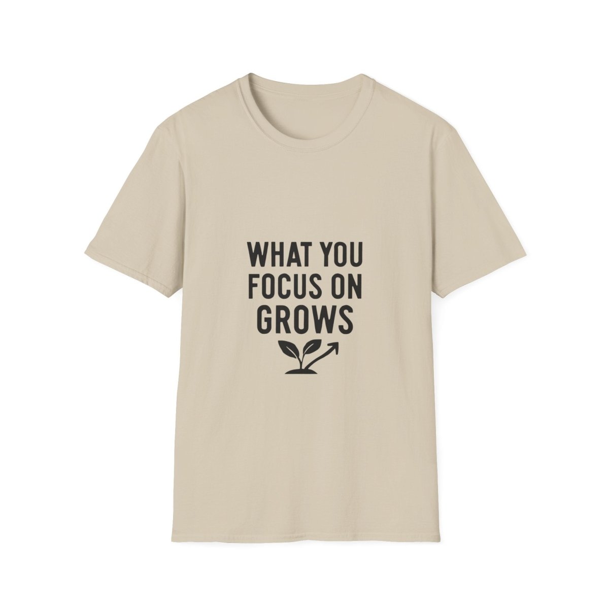 What You Focus On Grows | Growth Mindset Tee - Positivity Prints