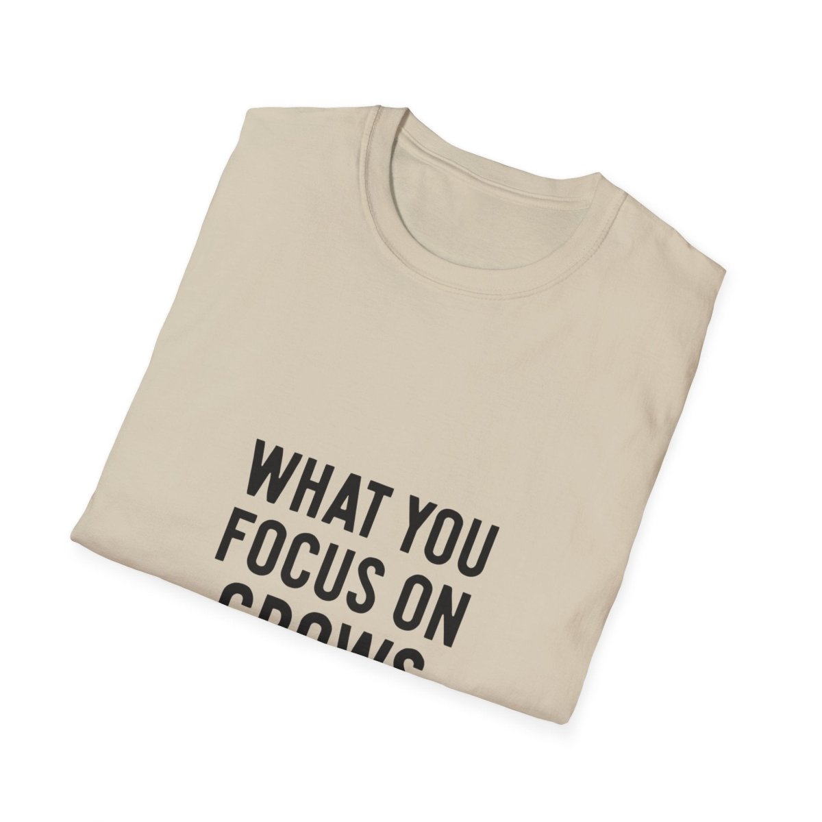 What You Focus On Grows | Growth Mindset Tee - Positivity Prints