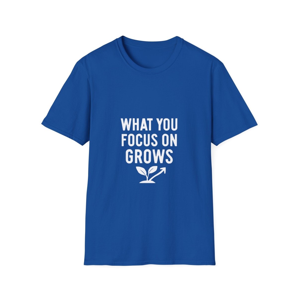 What You Focus On Grows | Growth Mindset Tee - Positivity Prints