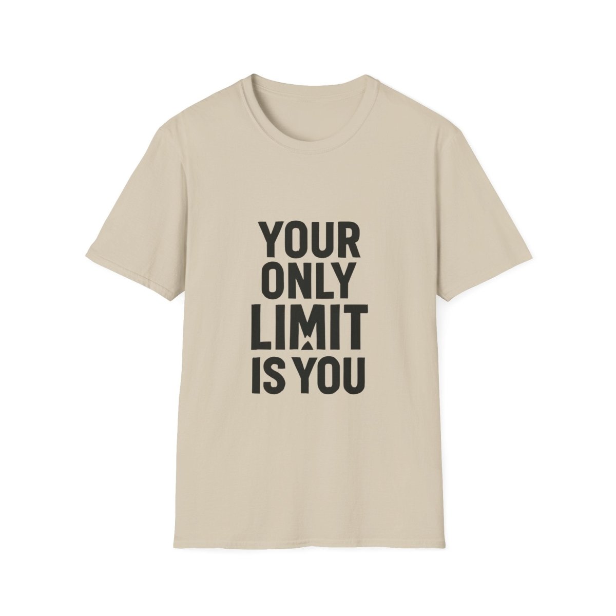 Your Only Limit Is You | Gym Motivation Tee - Positivity Prints